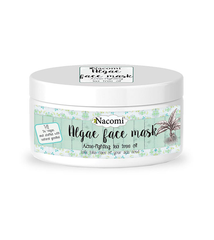 Nacomi - Algae Peel Off Face Mask - Acne-fighting Tea Tree Oil