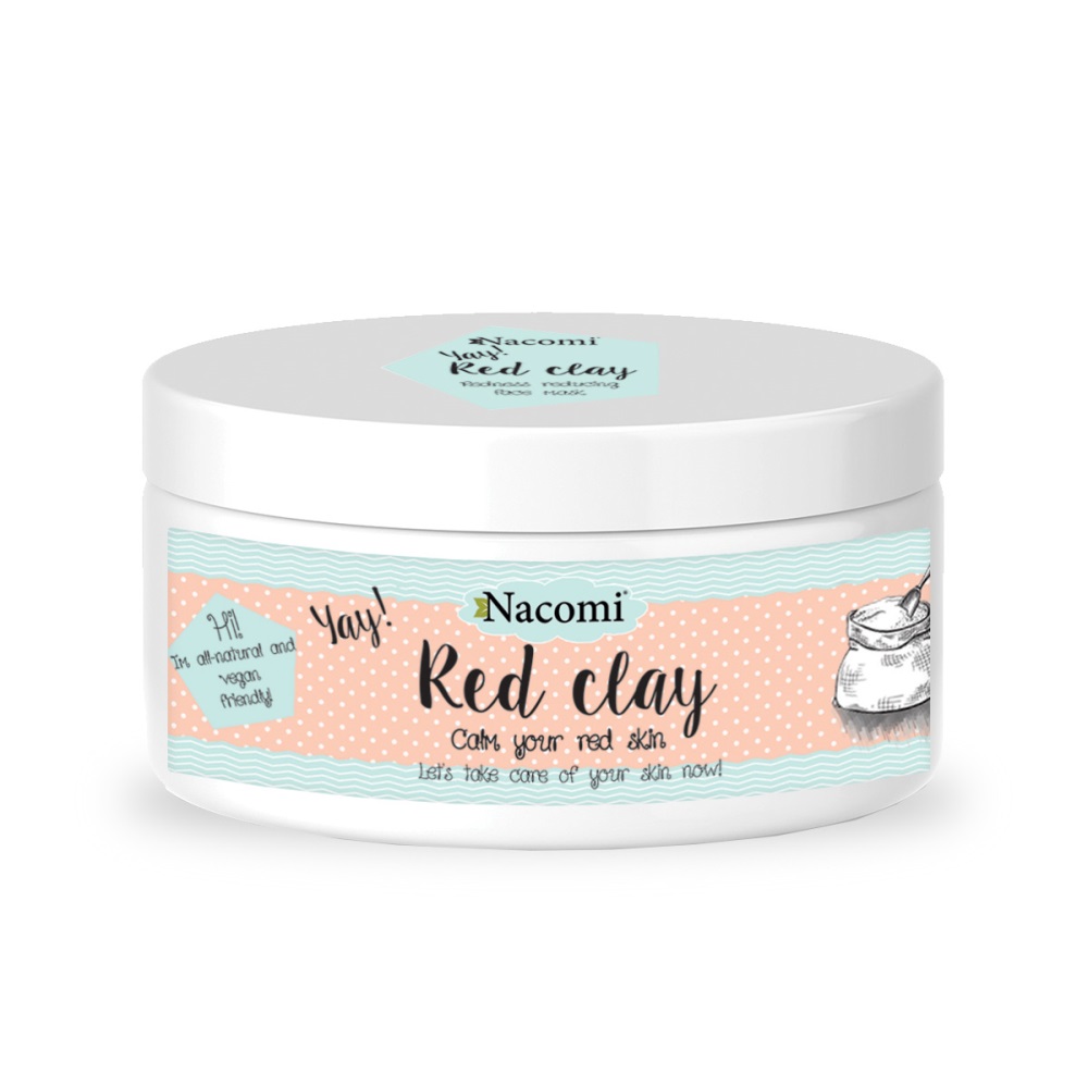 Nacomi Red Clay brightening clay 100g