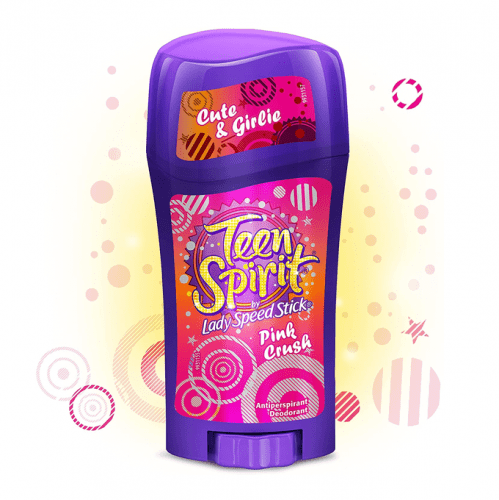 Lady Speed Stick Teen Spirit Pink Crush Antiperspirant Deodorant - 65g