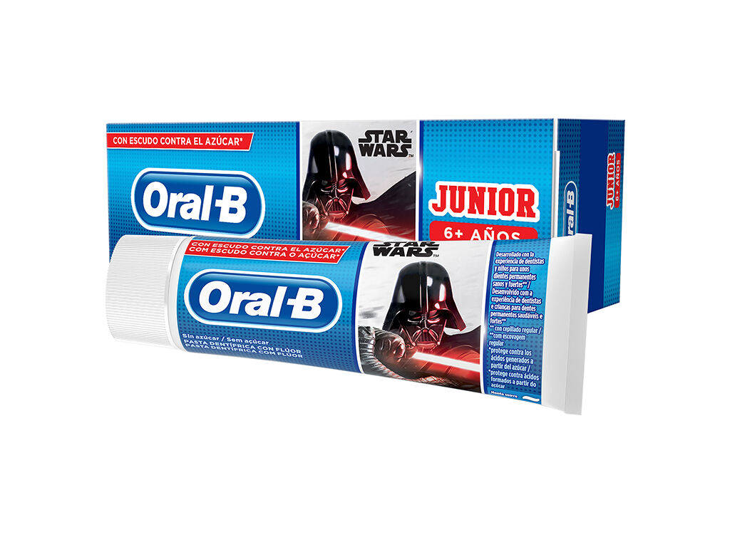 Oral-B Junior Star Wars dentifrice, 6 + Ans  75 ML