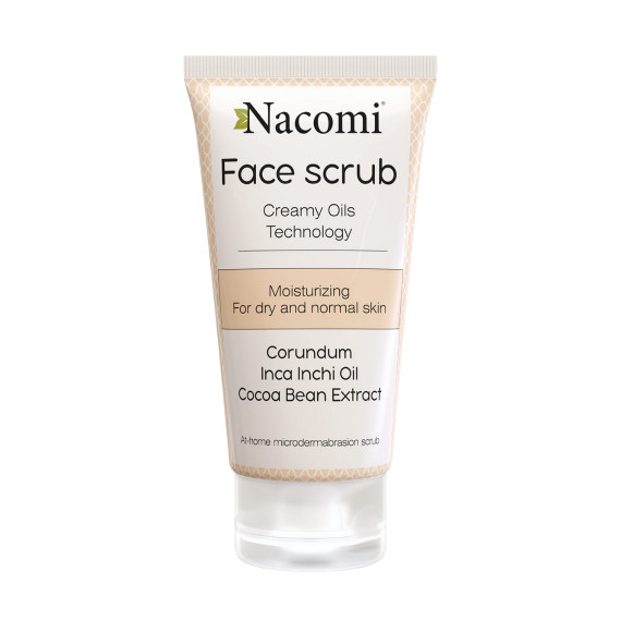 NACOMI Creamy oils technology moisturizing face scrub 85ml