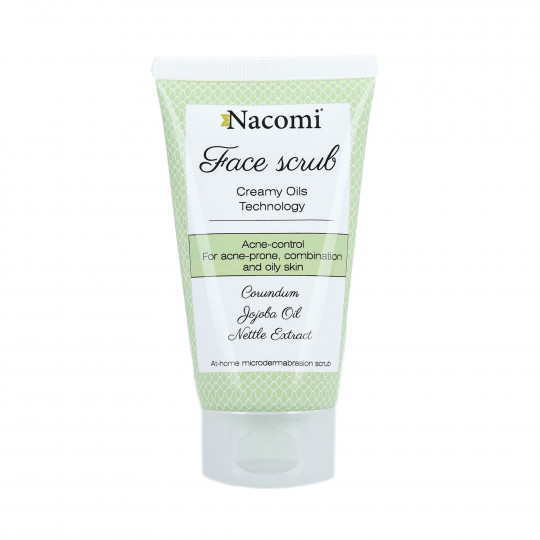 NACOMI Face Scrub – Gommage visage anti-acné 85ml