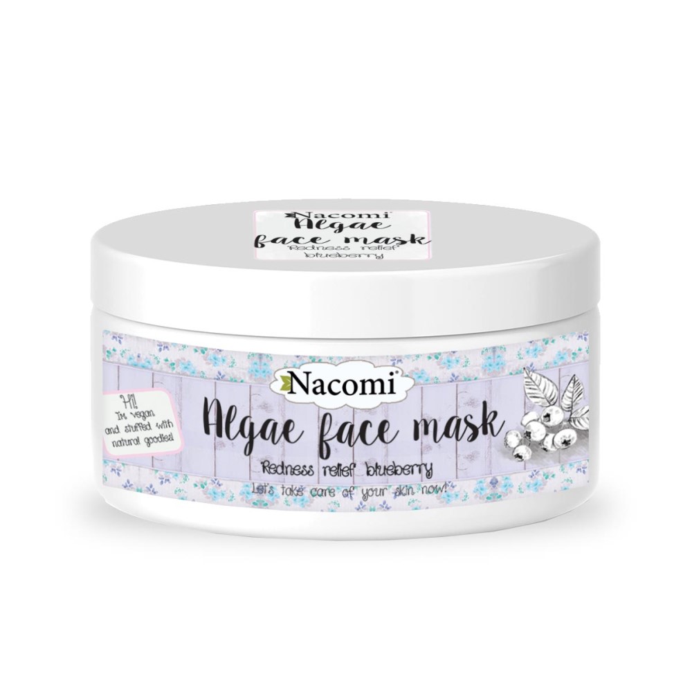 Nacomi Algae Face Mask algae brightening mask Blueberry 42g