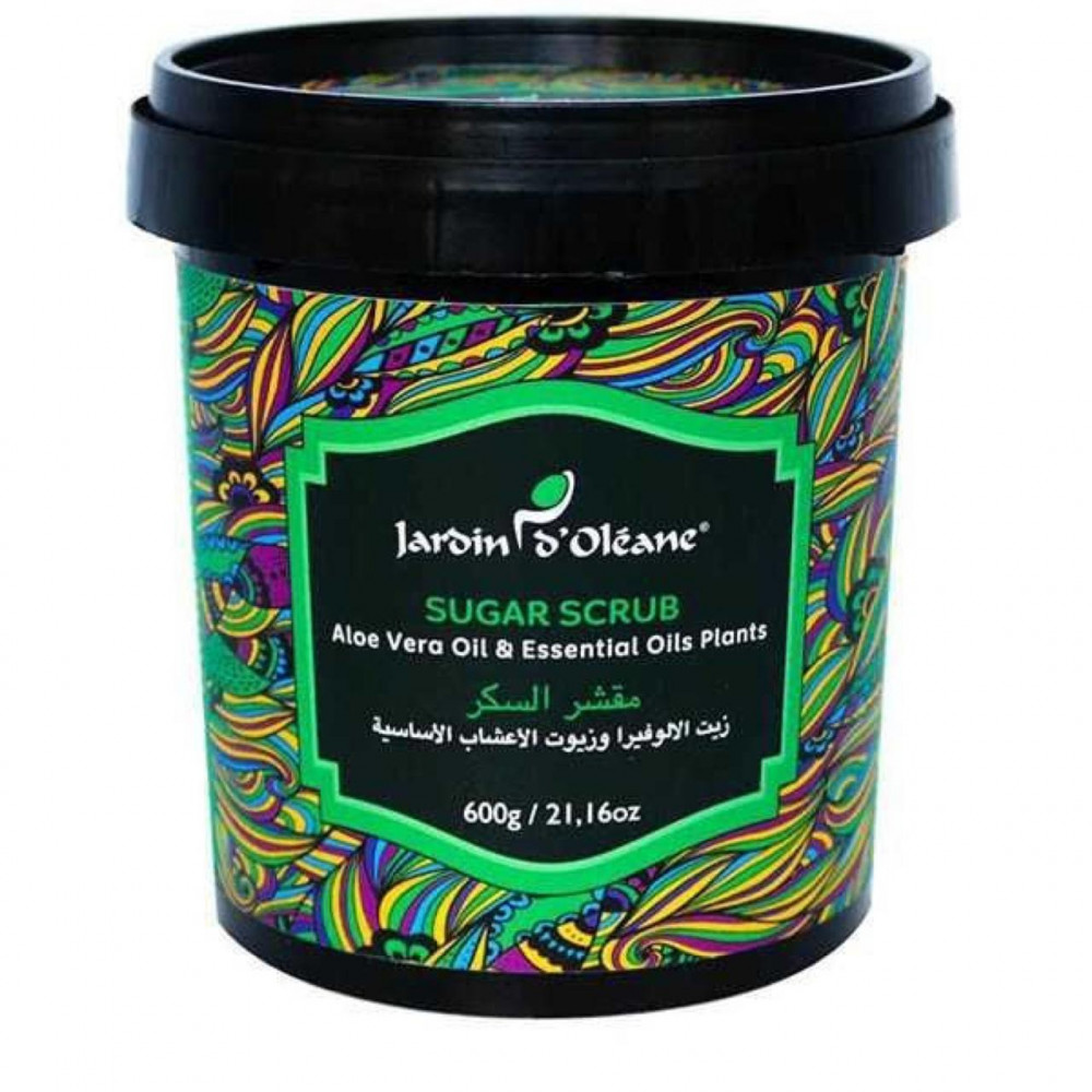 ‎ Jardin Oleane Sugar Scrub - Aloe Vera Oil And Essential Oil Plants - 600g