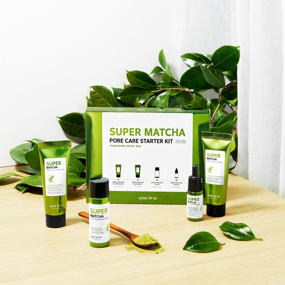 Some By Mi - Super Matcha Pore Care Starter Kit 4 pcs