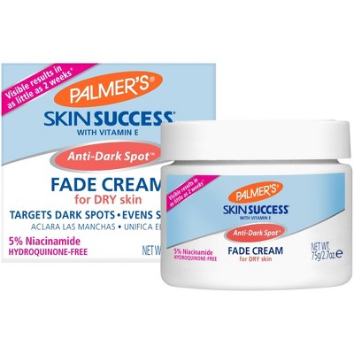 Palmers Skin Success Anti-Dark Spot Fade Cream Face Moisturizer for Dry Skin - 2.7oz