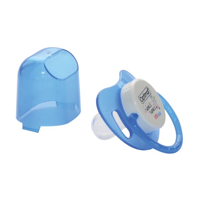 OPTIMAL SILICON ROUND NIPPLE PACIFIER 6+