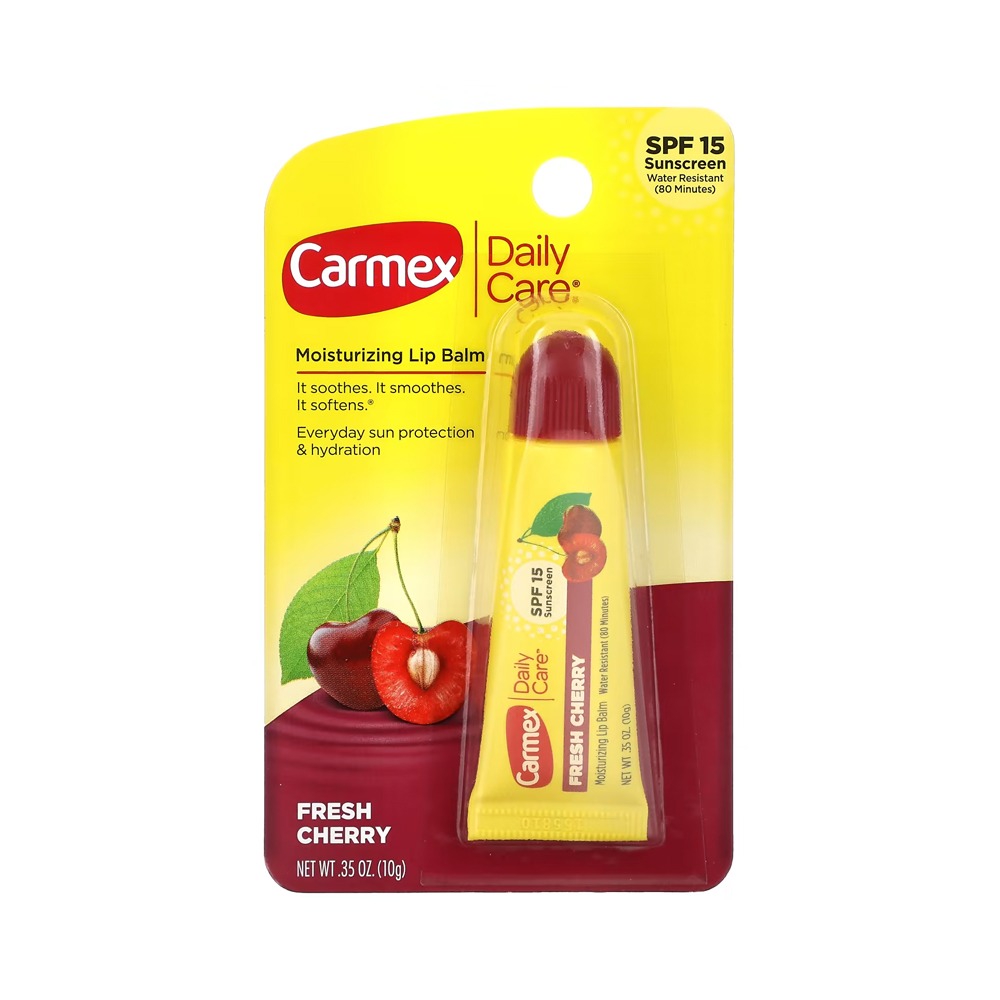 Carmex Daily Care Moisturizing Lip Balm Spf 15 – Fresh Cherry