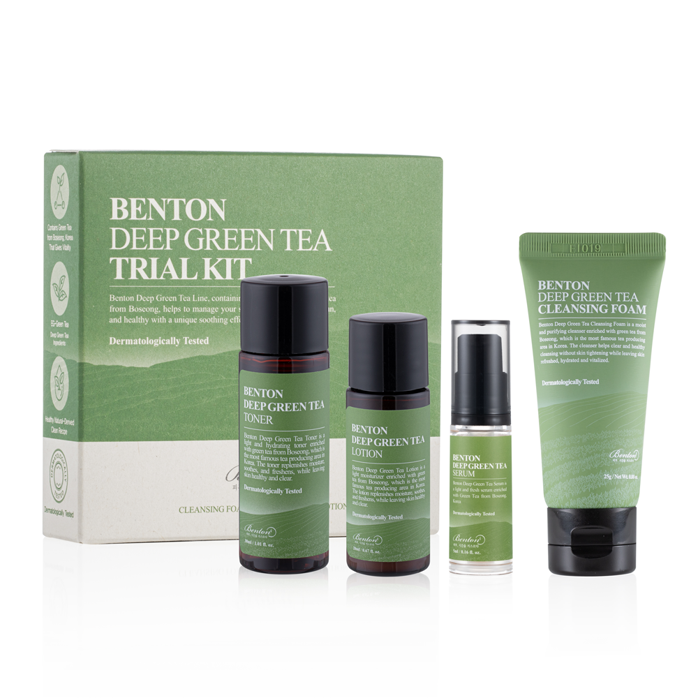 Benton Green Tea Deluxe 4 type Kit