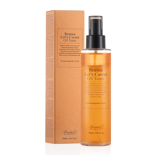 BENTON Moisturizing and nourishing Let's Carrot Oil Toner 150ml