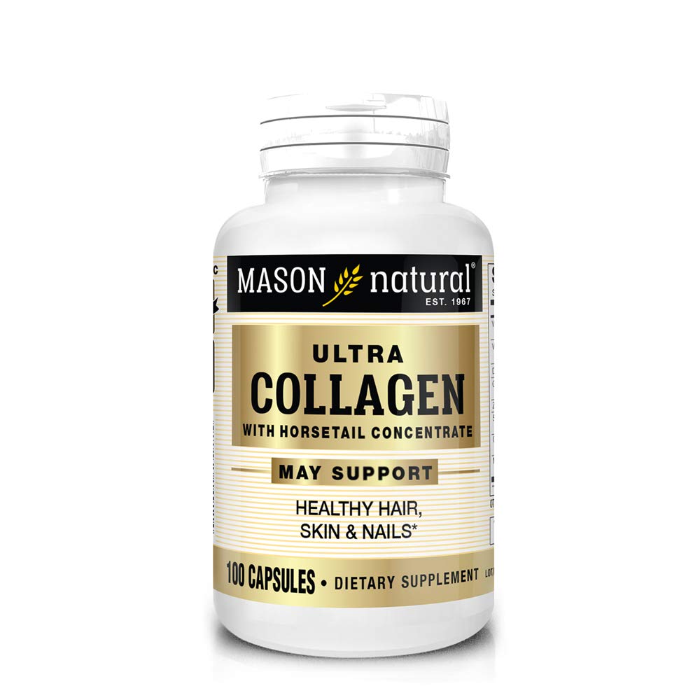 Mason Natural, Ultra Collagen with Horsetail Concentrate, 100 Capsules