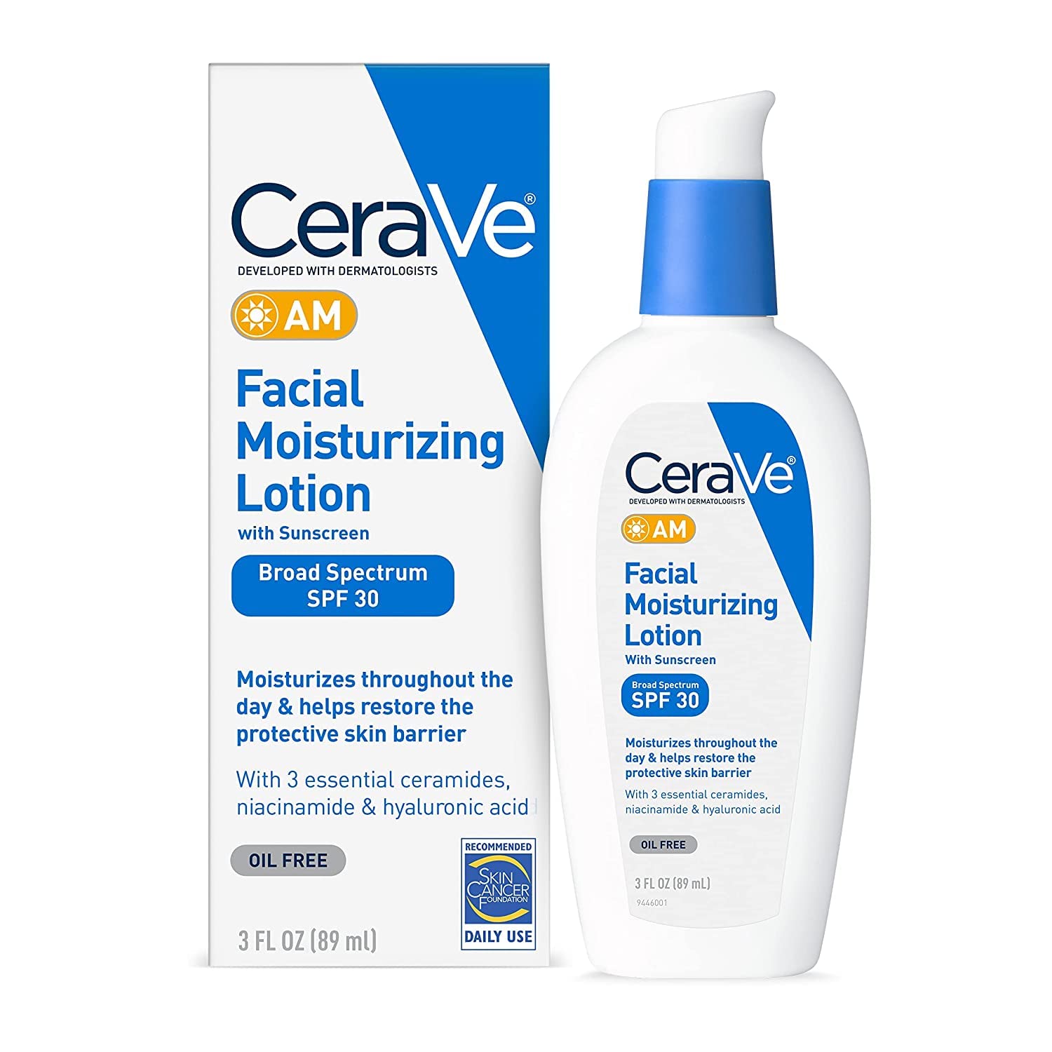 CeraVe Facial Moisturizing Lotion AM SPF30 89ml