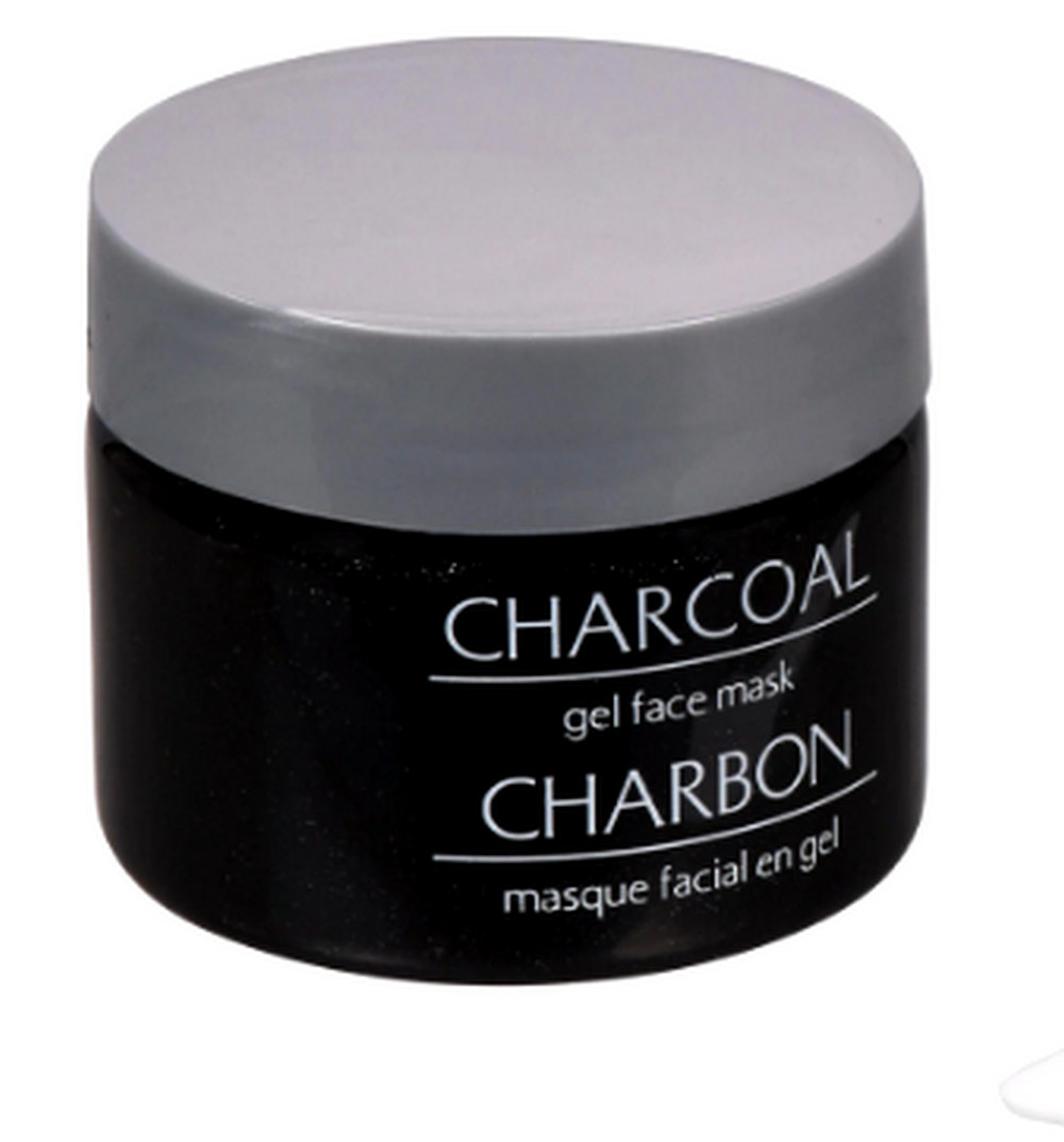 Global Beauty Care Charcoal Gel Face Mask 1.7 Oz With Applicator