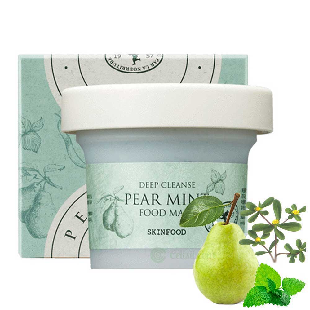 [SKINFOOD] Pear Mint Food Mask - 120g