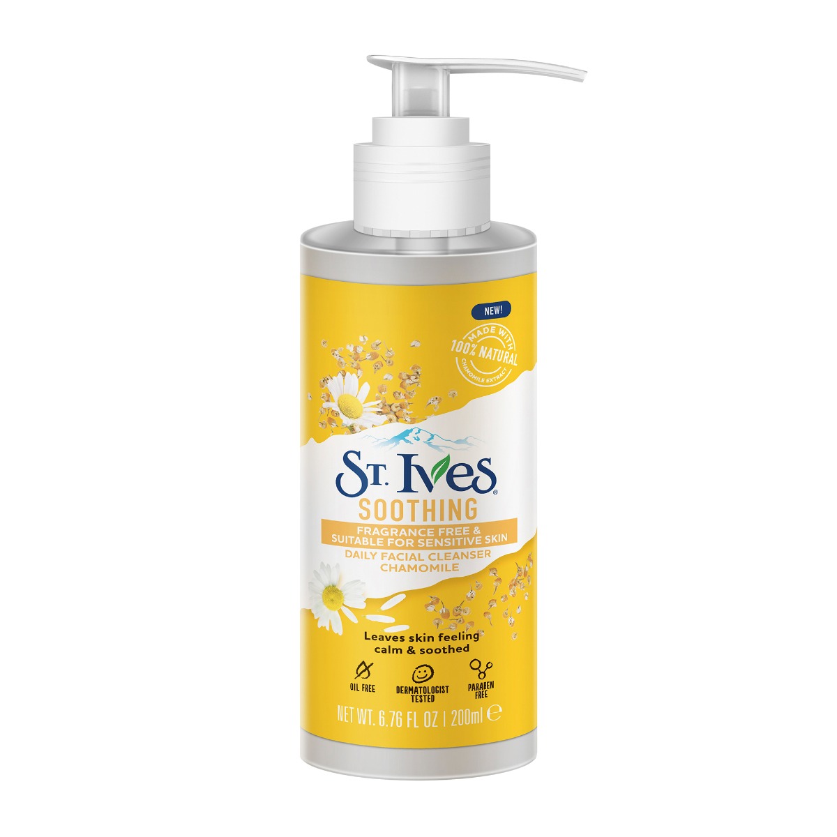 ST. IVES Soothing Face Wash with Chamomile Extracts, 200 ml