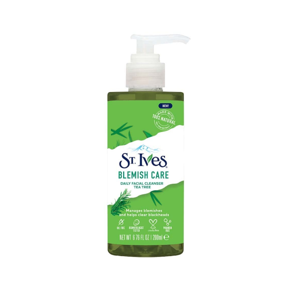 St. Ives Blemish Care Daily Facial Cleanser Tea Tree 200ML