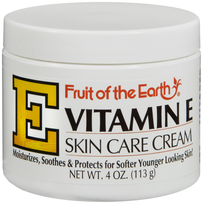 Fruit of the Earth, Vitamine E, Crème de soin, 4 oz (113 g)