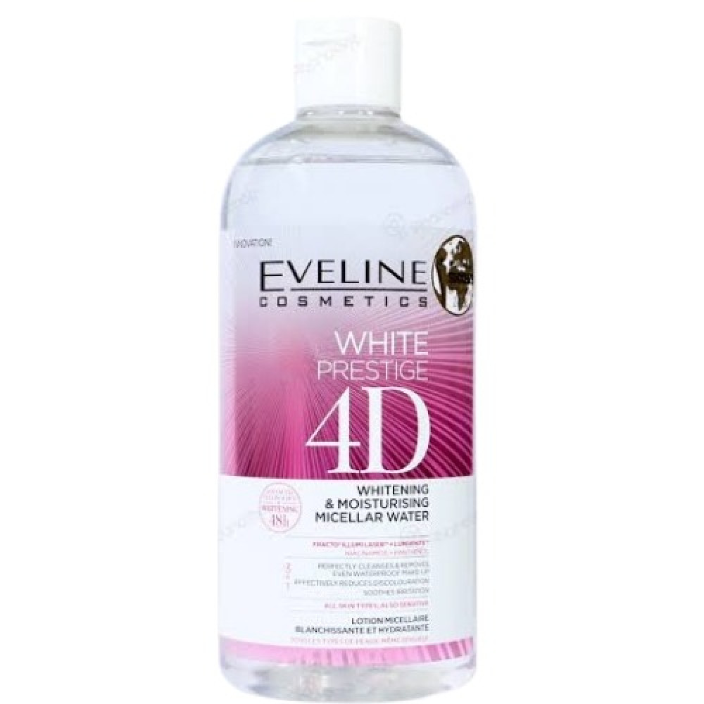 Eveline White Prestige 4D Whitening & Moisturising Micellar Water 400ml