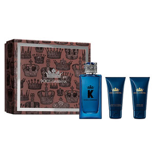 Dolce And Gabanna K Eau De Parfum Spray 100ml Set 3 Pieces