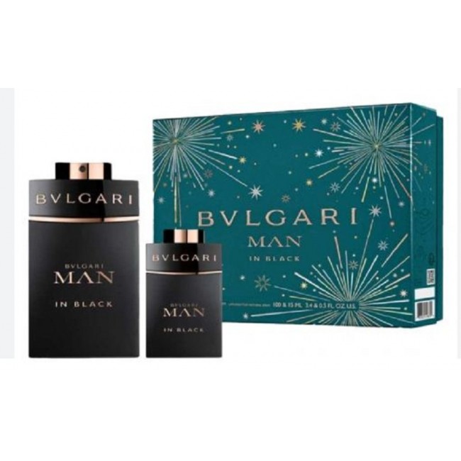 BULGARI MAN IN BLACK COFFRET 100MLEDP+15M