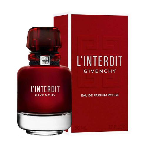 GIVENCHY L''INTERDIT 50ml EAU DE PARFUM ROUGE SPRAY FOR WOMEN