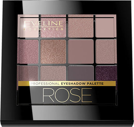 Eveline Eyeshadow Palette 12 All In One Rose