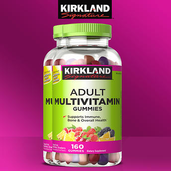 Kirkland Signature Adult Multi-vitamin Gummies - 250 Gummies