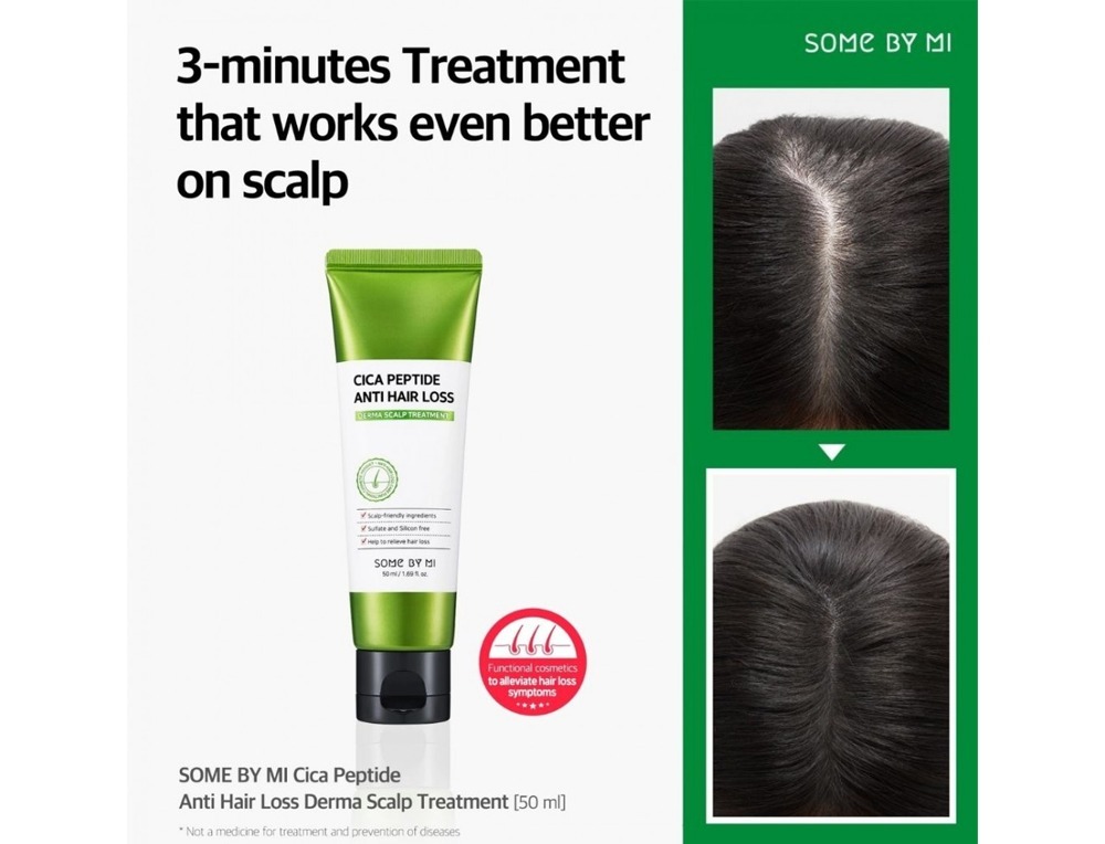 [SOME BY MI] Cica Peptide Anti Hair Loss Derma Scalp Treatment 50ml