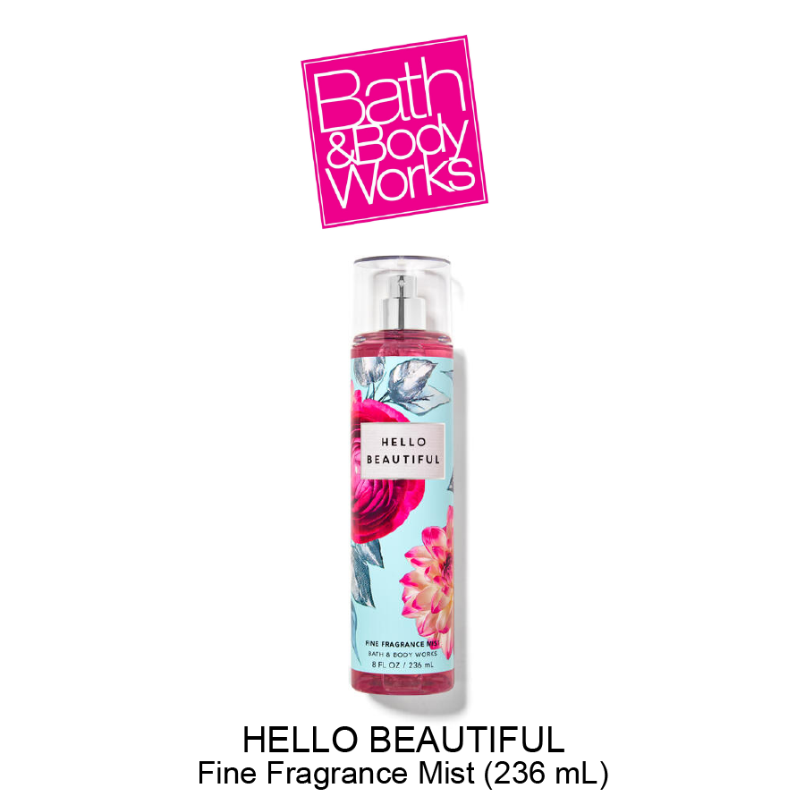 BATH AND BODY WORKS HELLO BEAUTIFUL FRAGRANCE BODY MIST