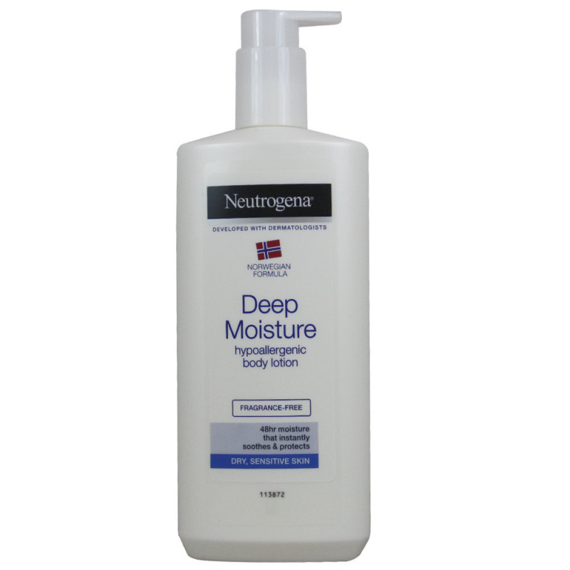 Neutrogena body lotion 400 ml. Dry and sensitive skin