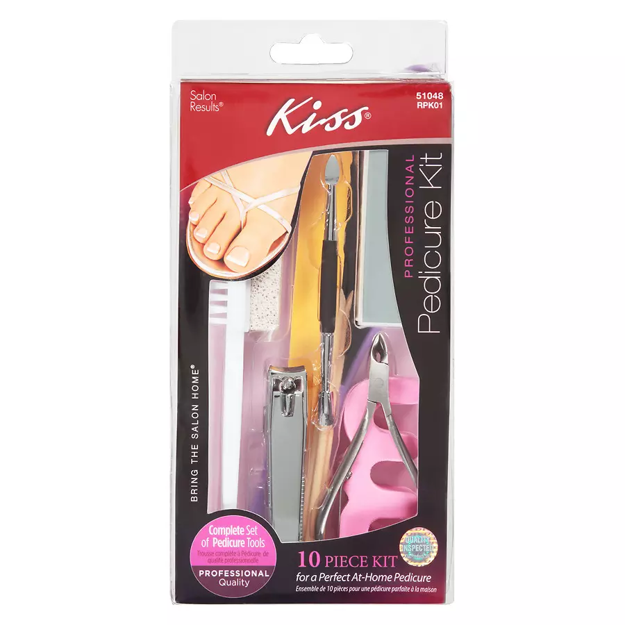 Kiss New York Professional Padicure Kit 15 Pieces