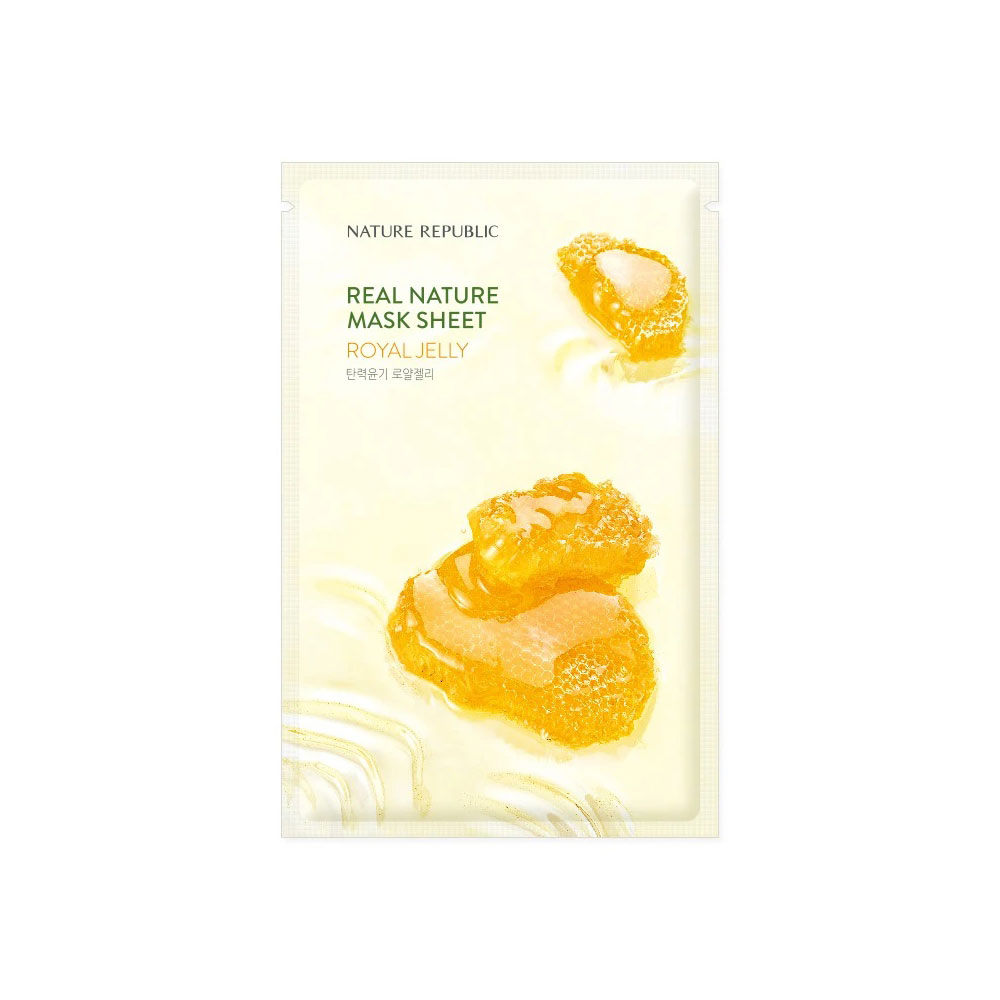 Nature Republic Real Nature Mask Sheet Royal Jelly 23ml