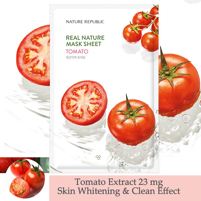 Nature Republic Real Nature Tomato Mask Sheet 23ml