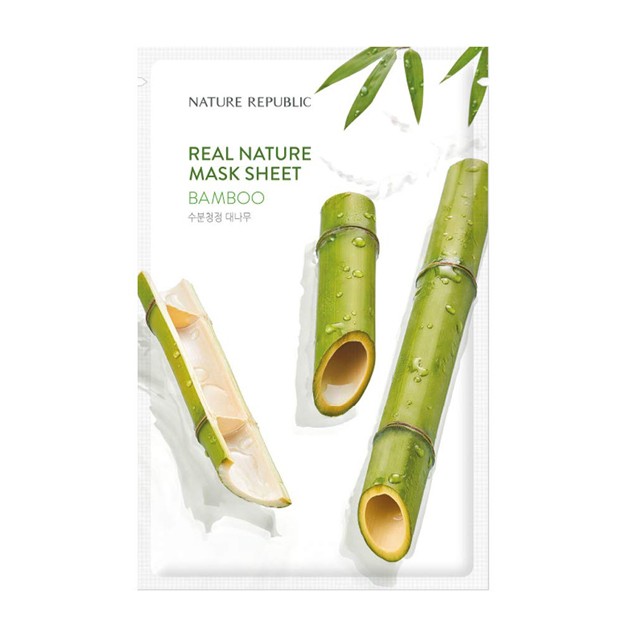 Nature Republic REAL NATURE BAMBOO MASK SHEET