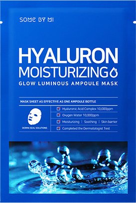 Some By Mi Hyaluron Moisturizing Glow Luminous Ampoule Mask