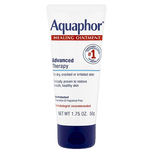 Aquaphor Healing Skin Ointment Advanced Therapy Tube, 50g