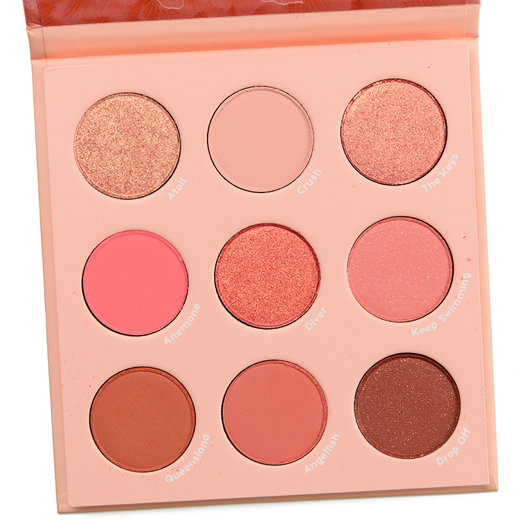 ColourPop Coast to Coral Eyeshadow Palette