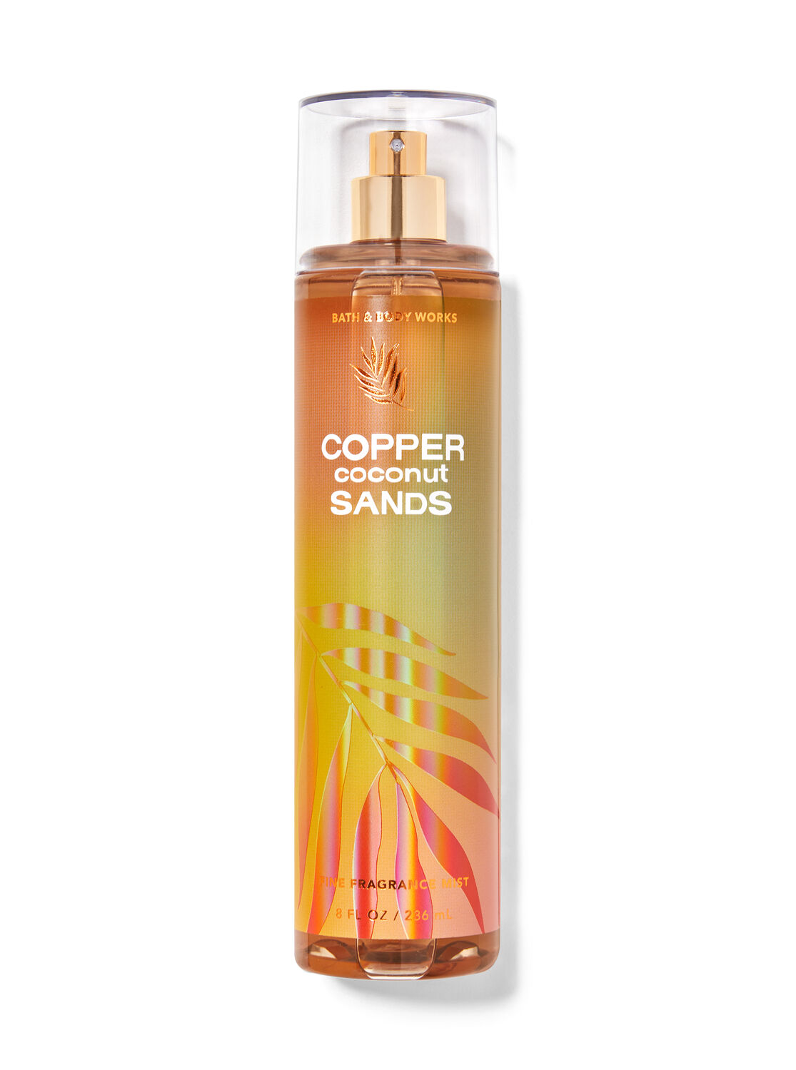 BATH AND BODY WORKS VANILLA COCONUT FRAGRANCE BODY MIST 8 FL OZ