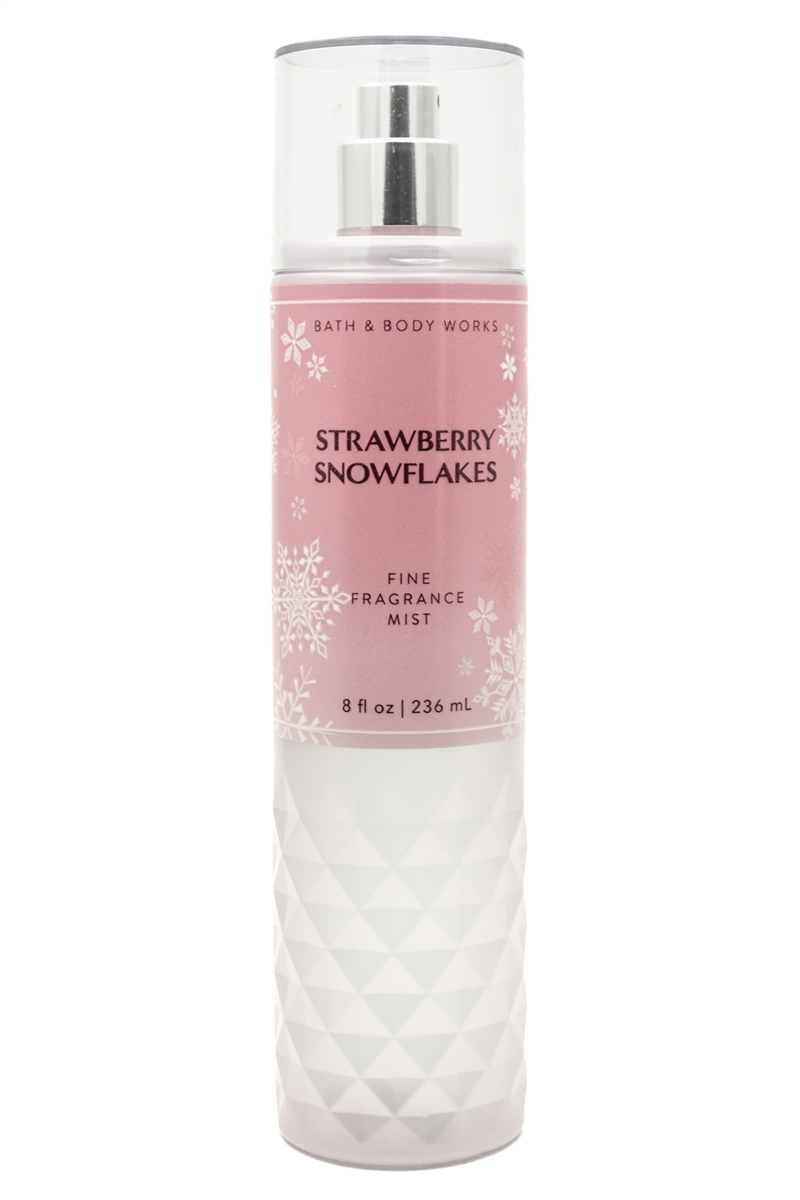 Bath & Body Works SNOWFLAKES & CASHMERE Fine Fragrance Body Mist