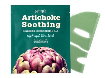 PETITFEE Artichoke Soothing Hydrogel Face Mask Artichoke 32 g