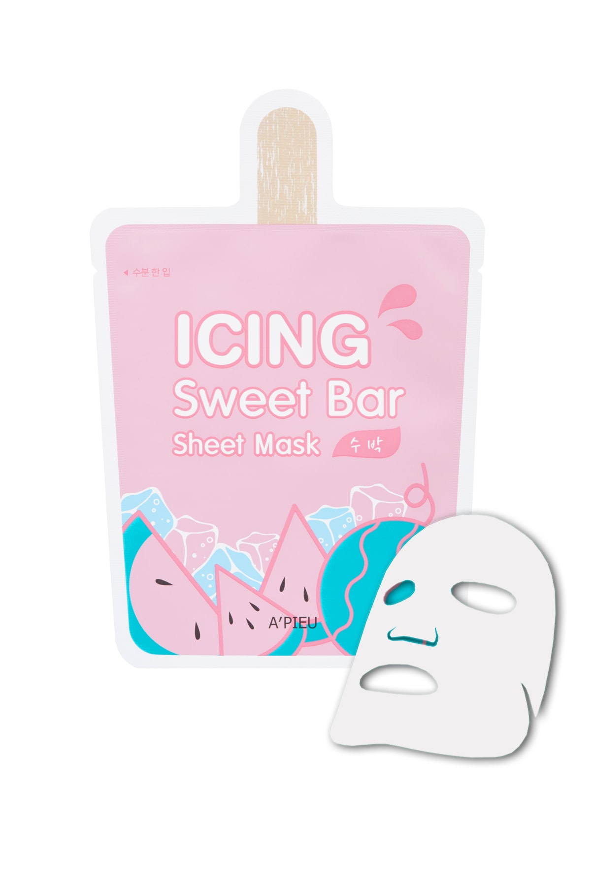 Watermelon Extract Moisturizing Mask APIEU Icing Sweet Bar Sheet Mask