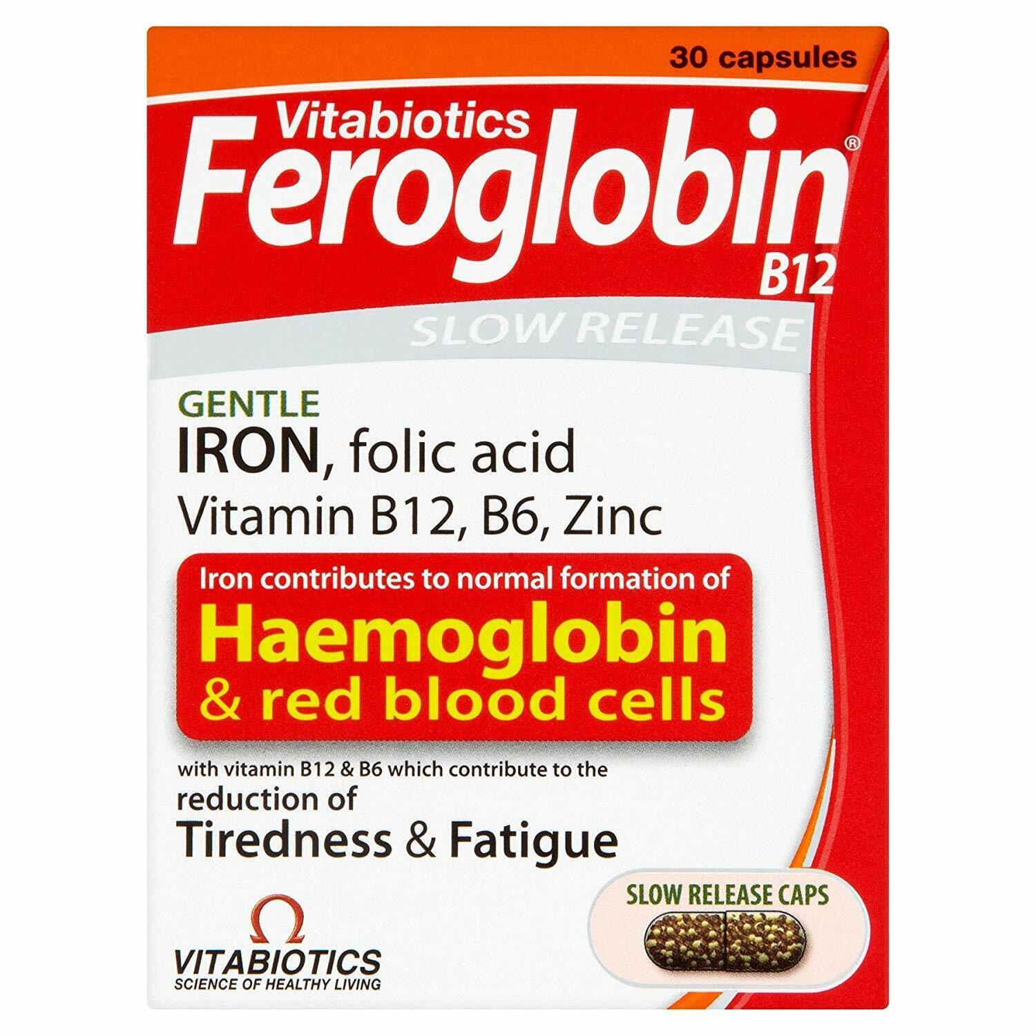 FEROGLOBIN 30 CAPSULES