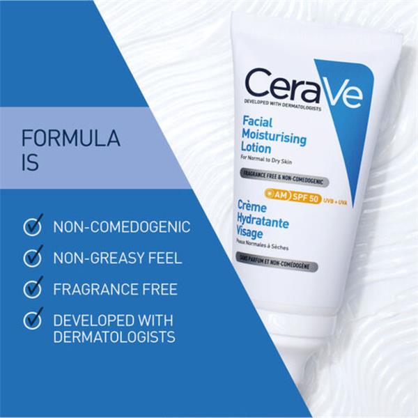 CeraVe Facial Moisturising Lotion Spf50 52Ml