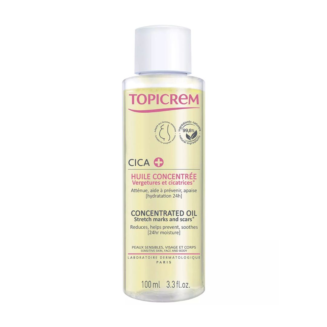 Topicrem CICA + Huile Concentrée Vergetures et Cicatrices 100 ml