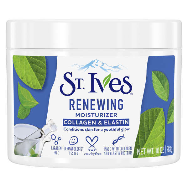 St. Ives Facial Moisturizer Renewing Skin Collagen & Elastin,283 g