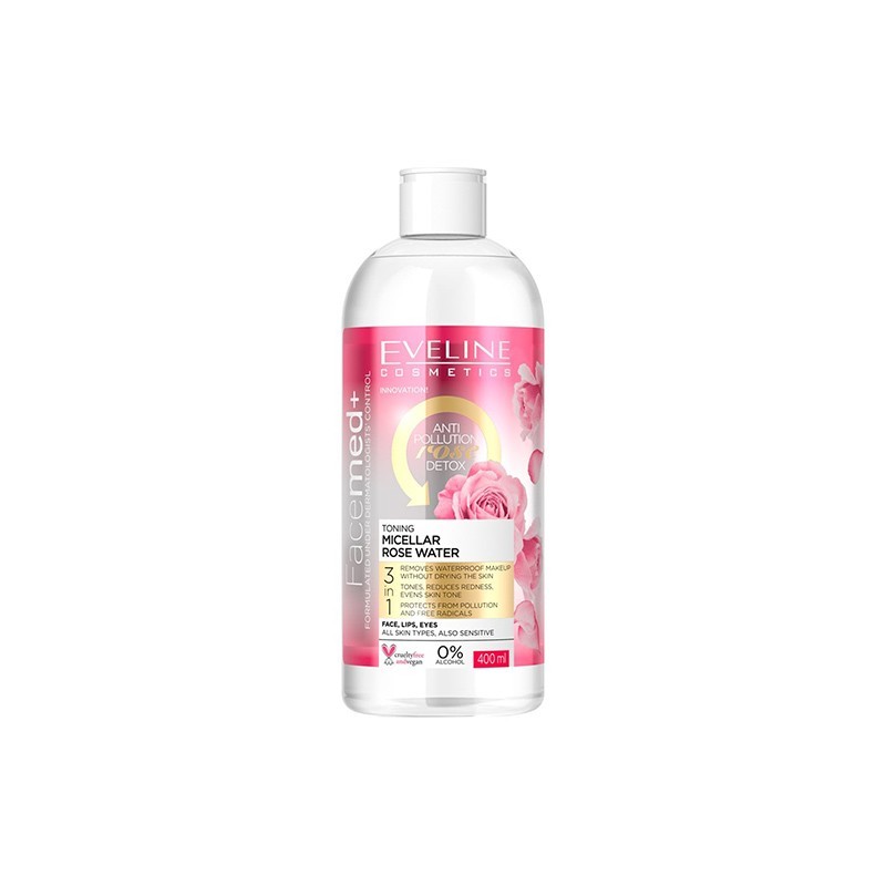 EVELINE Facemed & Micellar Rose Water 400ml