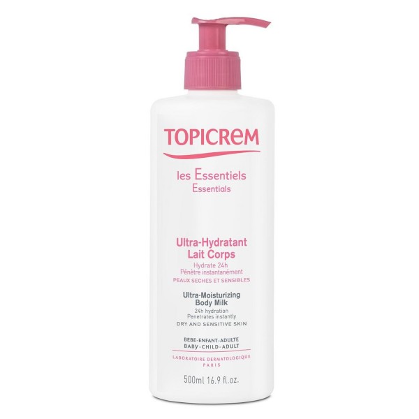 TOPICREM ULTRA-HYDRATANT LAIT CORPS FLACON POMPE 500ML