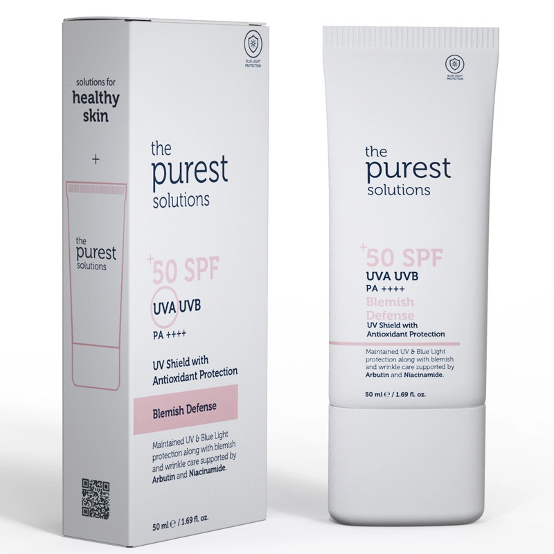 The Purest Solutions SPF50+ Blemish Defense Cream, 50 Ml