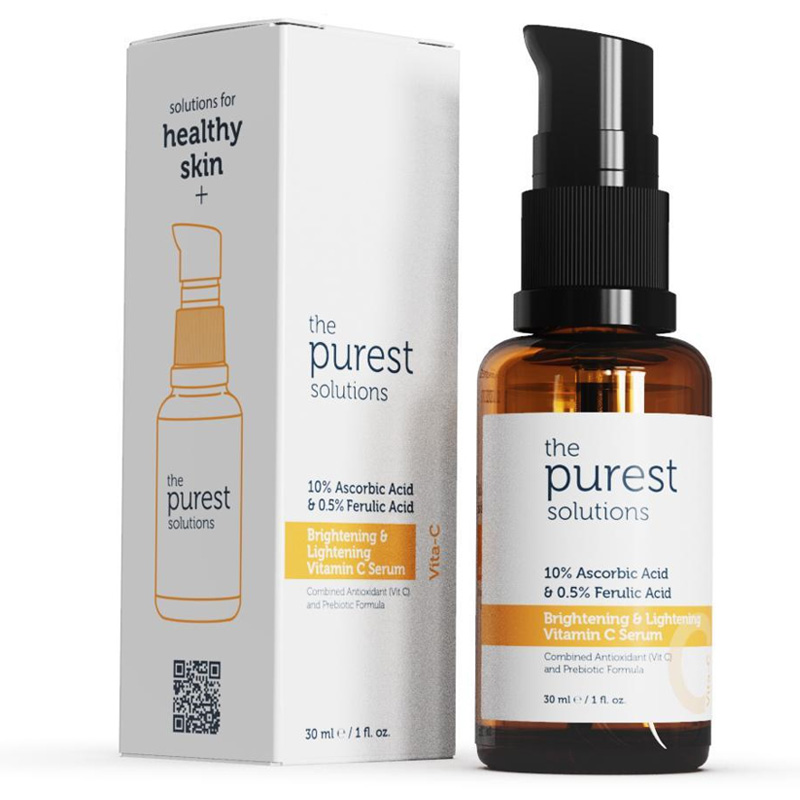 The Purest Solutions Brightening + Lightening Vitamin C Serum 30 ml