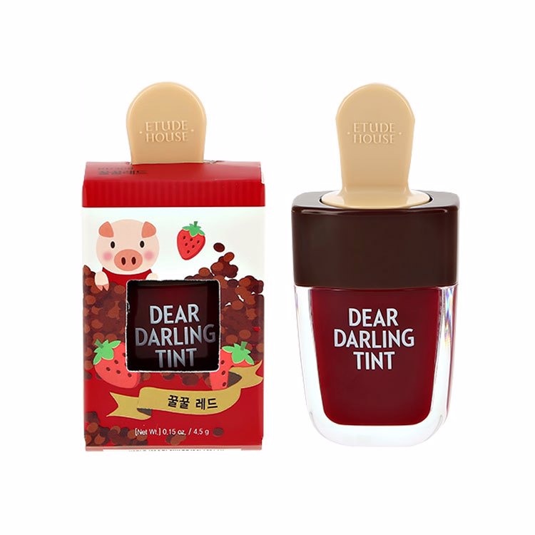 ETUDE HOUSE DEAR DARLING WATER GEL TINT #RD308 HONEY RED (4.5gr)